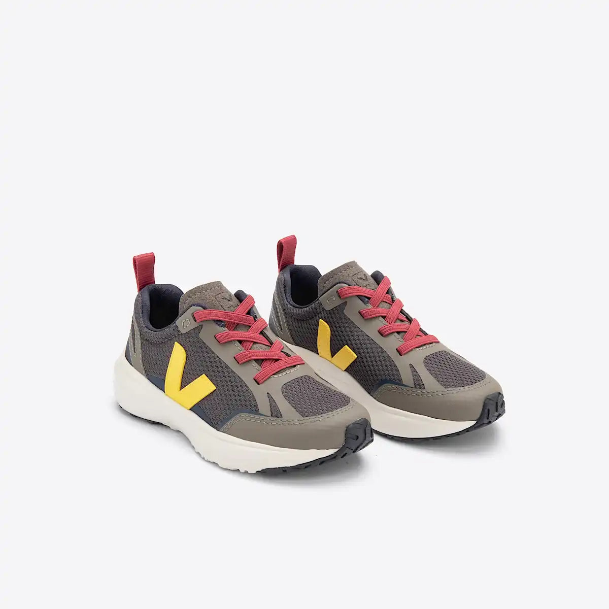 CANARY ELASTIC LACES ALVEOMESH GRAFITE TONIC