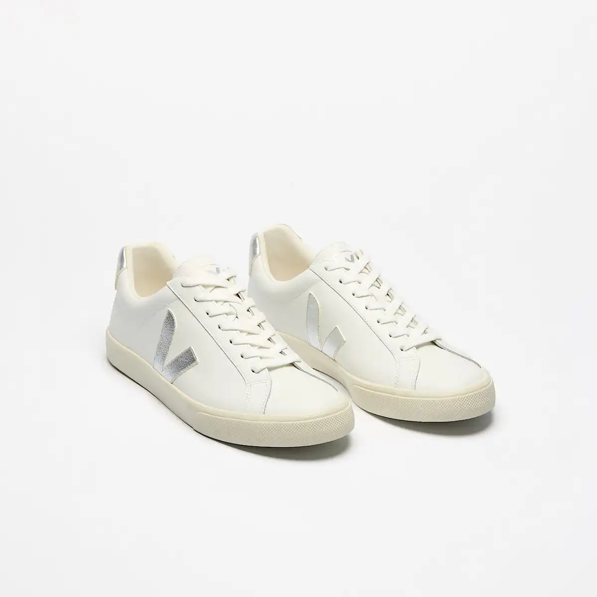 ESPLAR LEATHER WHITE SILVER