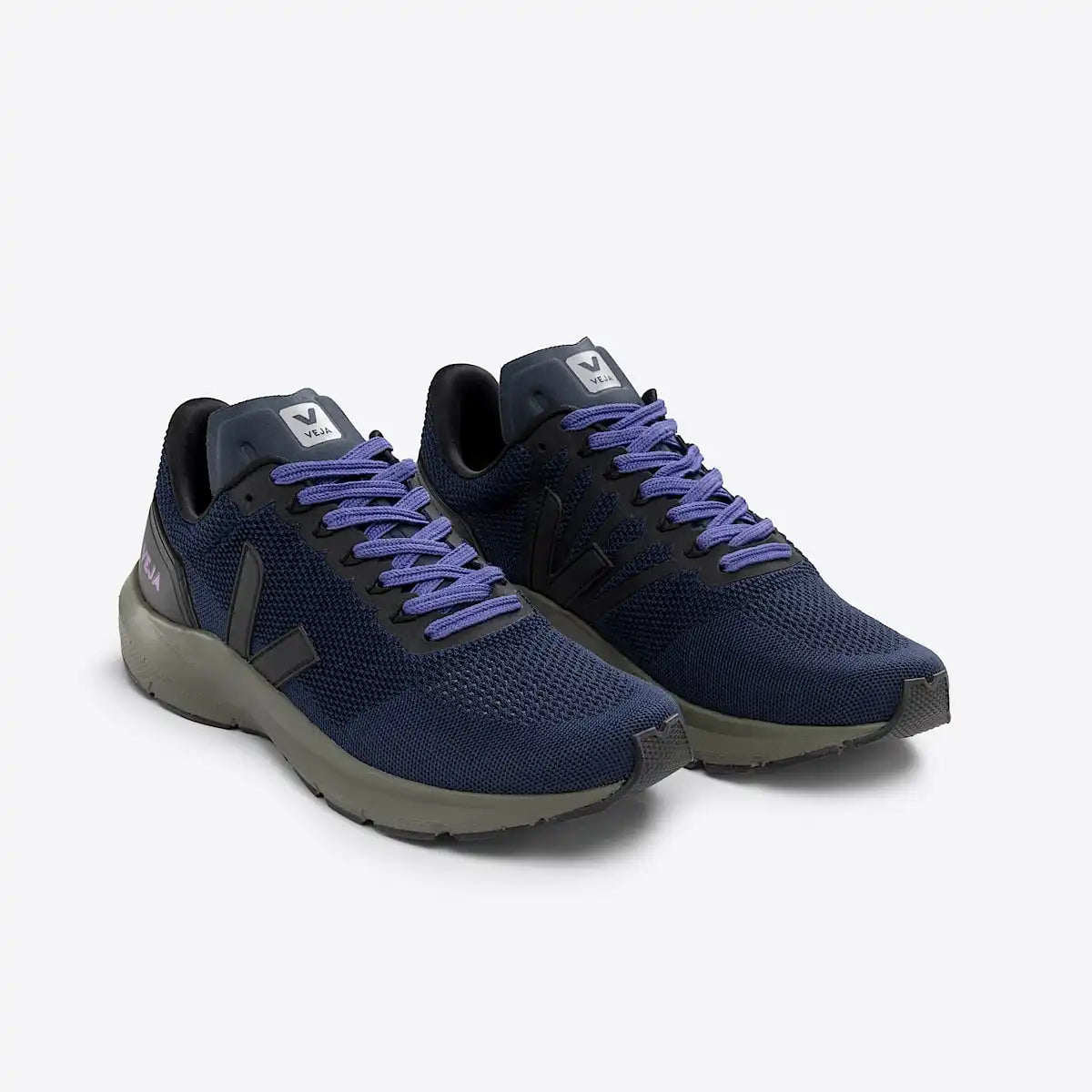MARLIN V-KNIT NIL BLACK KAKI SOLE