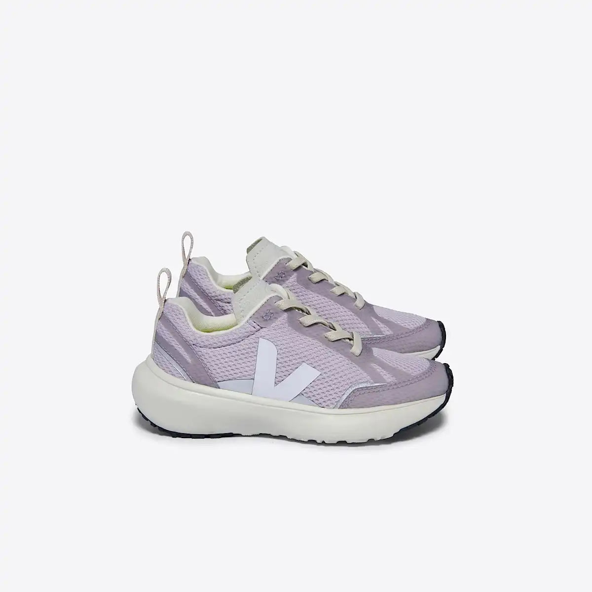 CANARY ELASTIC LACES ALVEOMESH PARME WHITE