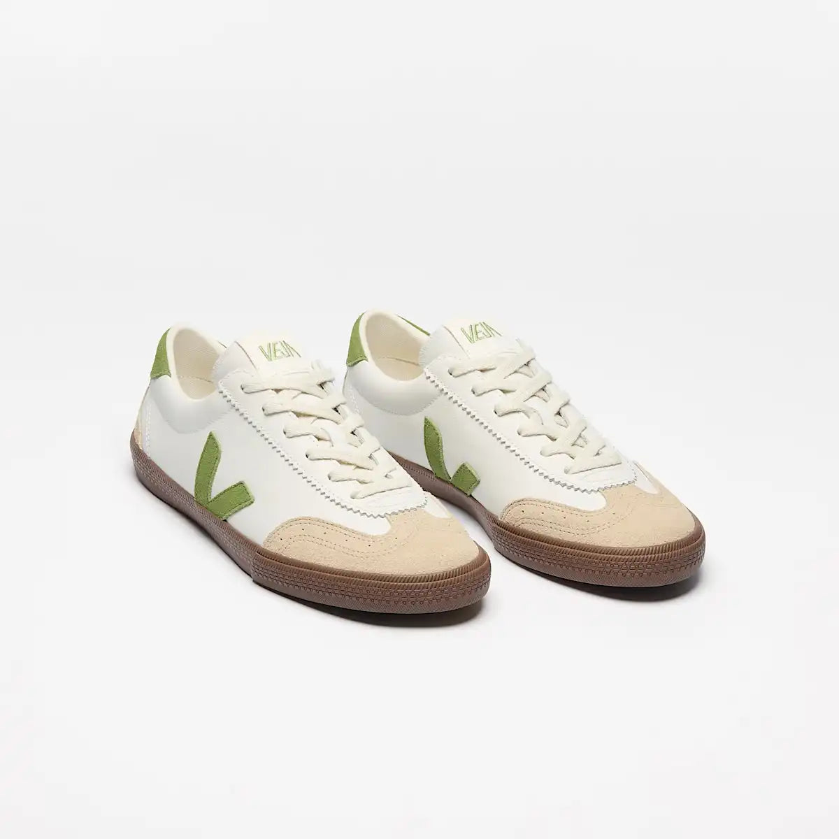 VOLLEY LEATHER WHITE KIWI BARK