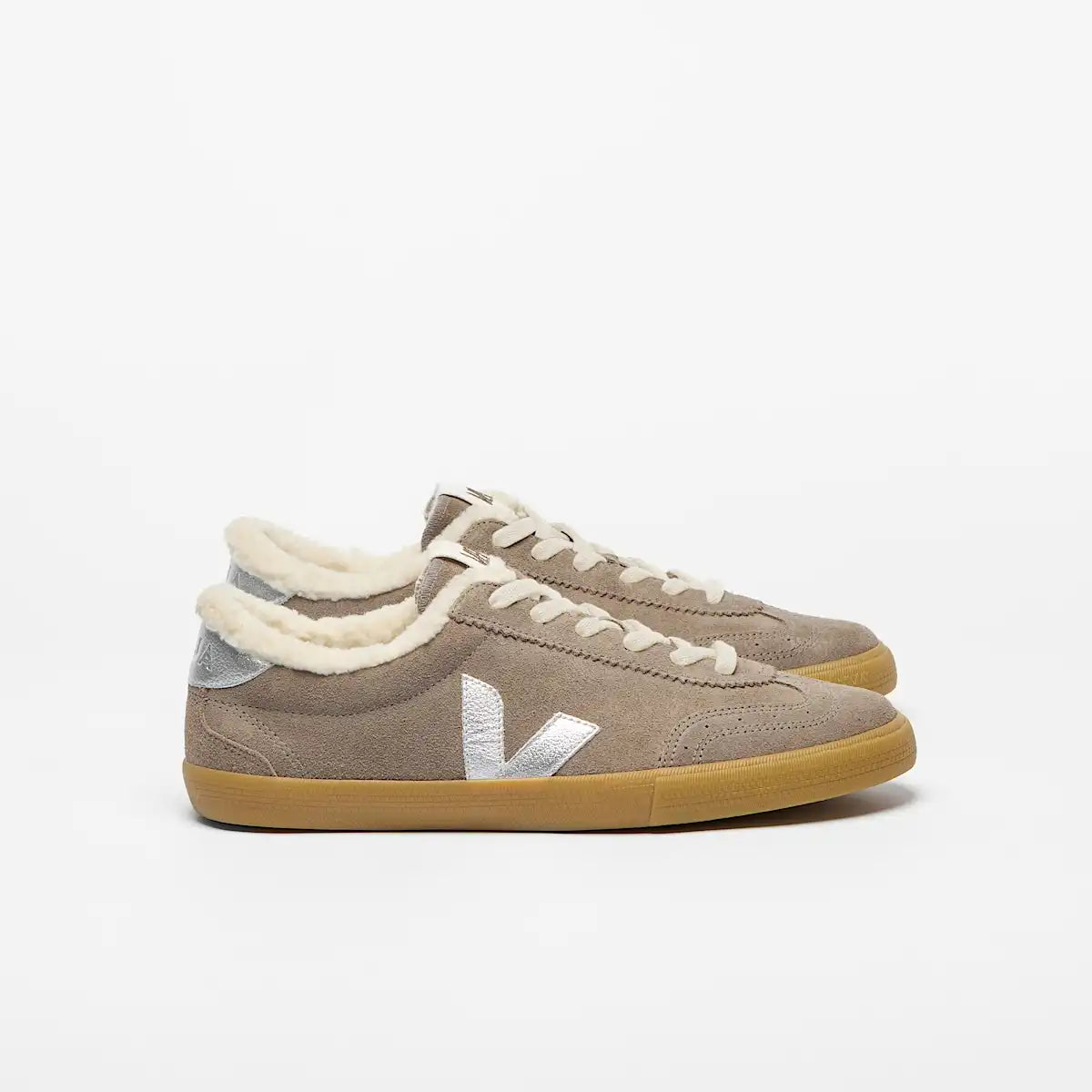 VOLLEY FURED SUEDE MOONROCK SILVER
