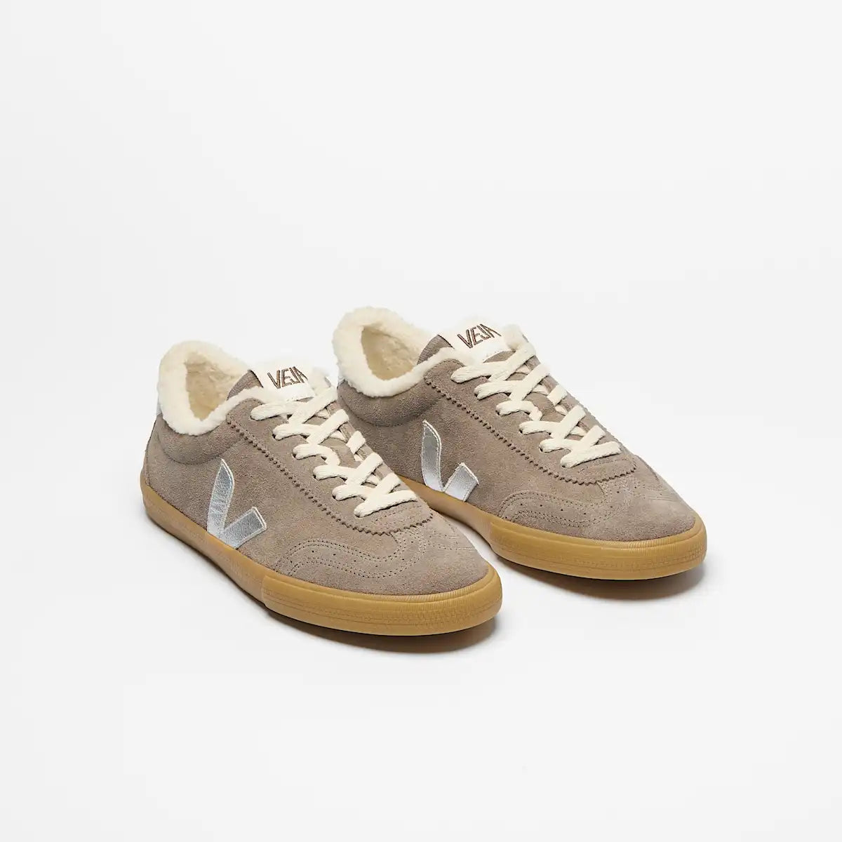 VOLLEY FURED SUEDE MOONROCK SILVER